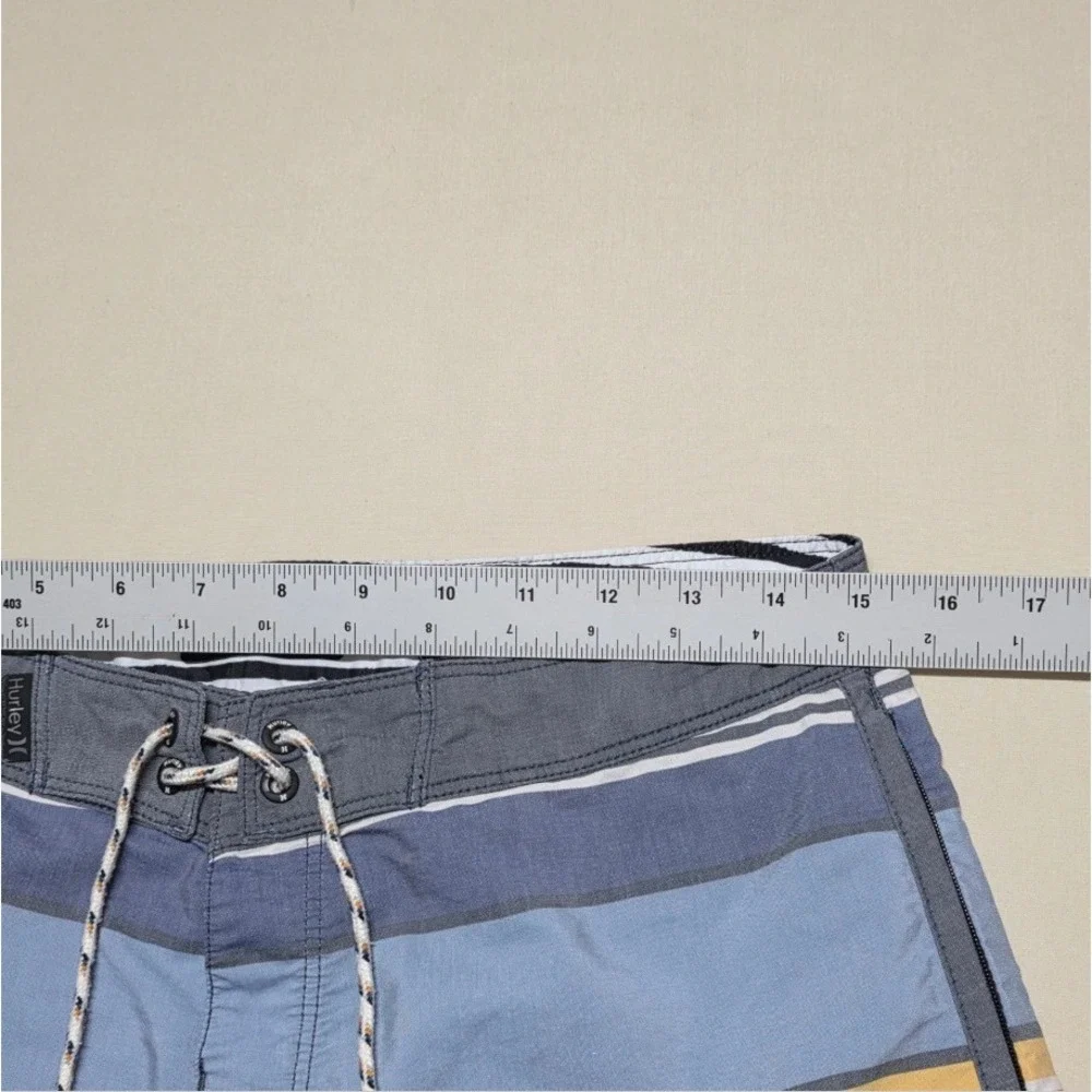 Hurley x Pendleton Yosemite National Park Board Shorts Mens 30 Blue Striped